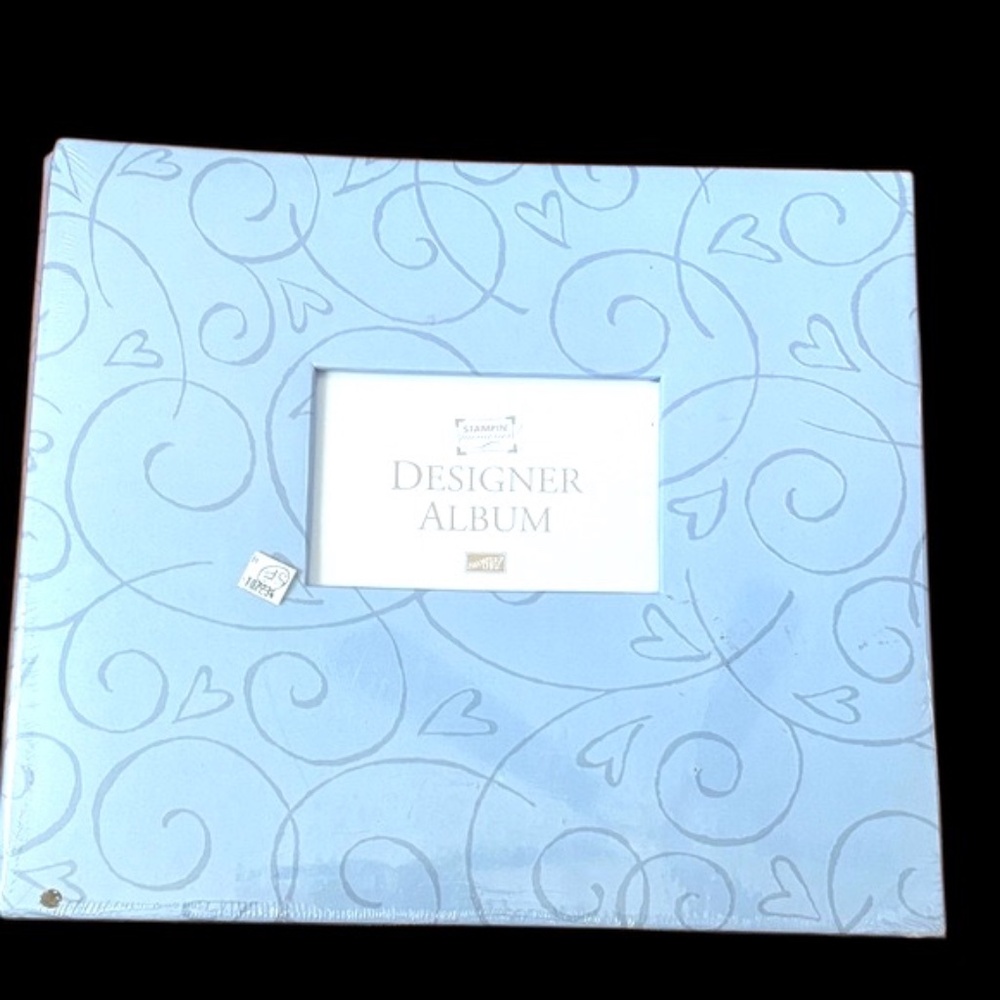 Stampin' Up! Swirl Patterned Blue Album
